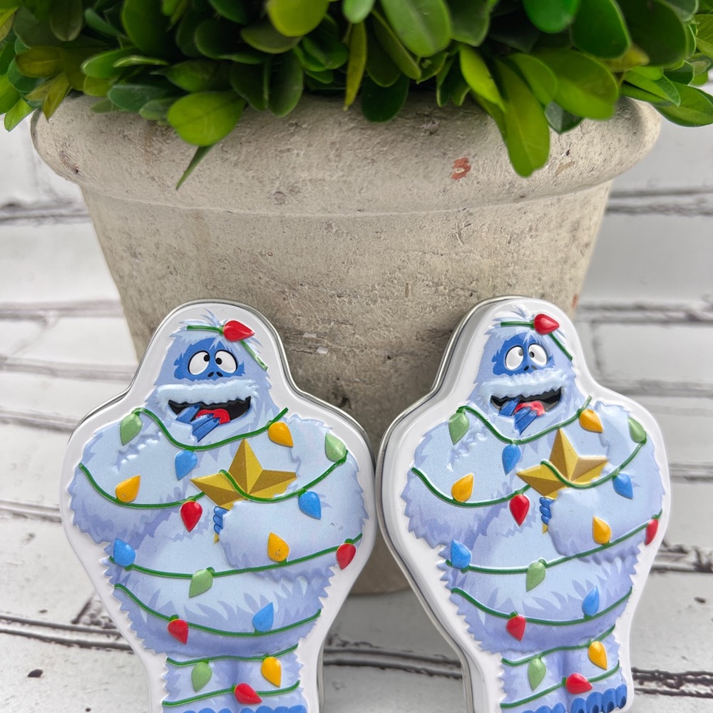 Bumble The Abominable Snow Monster Yeti Candy Tins with Colorful Lights